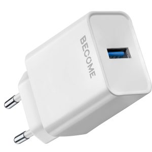 CARIC.RETE QC18W ECO USB BIA - CELLULAR LINE ECORCYACHUSB18WW