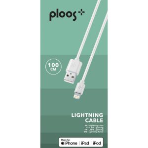 CAVO USB 1M LIGHTNING BIANCO - CELLULAR LINE PLCABMFI1M