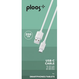CAVO USB 1M USB-C BIANCO - CELLULAR LINE PLCABTYC1MW