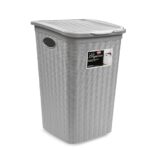 PORTA BIANCHERIA ELEGANCE 50 LITRI GREY - PENGO SPA 3861122