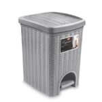 PATTUMIERA ELEGANCE RATTAN 20 LITRI GREY - PENGO SPA 3861221