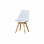 SEDIA LELIA BIANCO E LEGNO ROVERE DIMO 43963 - DI.MO COMMERCIALE S.P.A. 43963