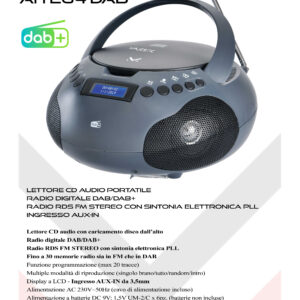 VINTAGE RADIO DAB CD 25 AH264DAB/CD NEW MAJESTIC - NEW MAJESTIC AH264DAB/CD