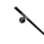 Proiettore binario DAVINCI 48V in alluminio nero 10W luce calda 3000K - FEU DAVINCIGOALB10C