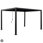 PERGOLA DA ESTERNO IN ALLUMINIO SIRIO GRIGIO 292X392X250 COD 50503 - DI.MO COMMERCIALE S.P.A. 50503
