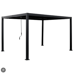 PERGOLA DA ESTERNO IN ALLUMINIO SIRIO GRIGIO 292X392X250 COD 50503 - DI.MO COMMERCIALE S.P.A. 50503