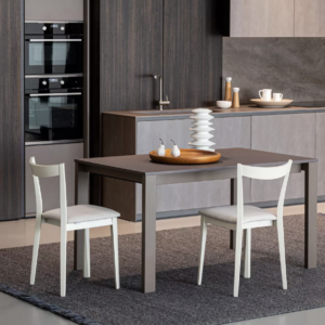 TAVOLO ALLUNGABILE MODELLO SYRIO MOD 50793 DIMENSIONI COLORE MARRONE DIMENSIOI: 110 LUNGHEZZA FIN O A 145 P110 H75 - DI.MO COMMERCIALE S.P.A. 50793