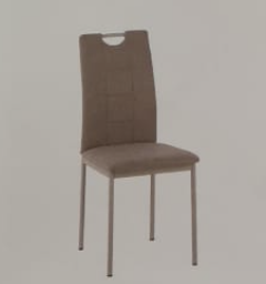SEDIA COLOR SABBIA MODELLO ELLEN IN TESSUTO MOD 50673 - DI.MO COMMERCIALE S.P.A. 50673
