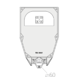FARO 9202T24056GL MIG 1B 56W 4000K CRI>70 T2 - TEC-MAR S.R.L. 9202T24056GL