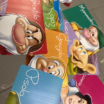 TOVAGLIETTA DA COLAZIONE COLORATA DISNEY ORIGINAL SOGGETTI VARI . - PEO 9474600