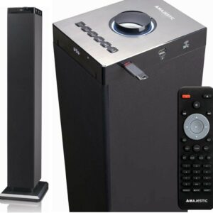 TORRE HIFI BT 120W 25 TS92R/CD/BT/USB/AX - NEW MAJESTIC TS92R/CD/BT/USB/AX