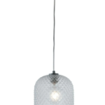 Lampadario a sospensione Fan Europe I-ASHFORD-S15 TR trasparente - FEU IASHFORDS15TR