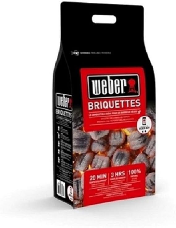 WEBER BRIQUETTES 8KG EP 25 17591 - WEP 17591