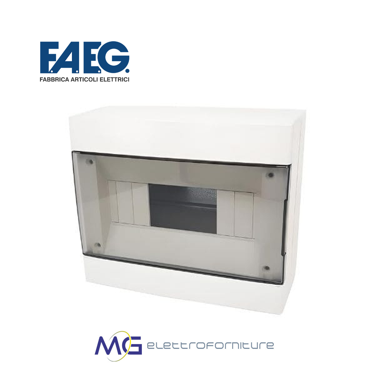FAEG FG14412B Centralino da parete 12 moduli IP40 - FAG FG14412B