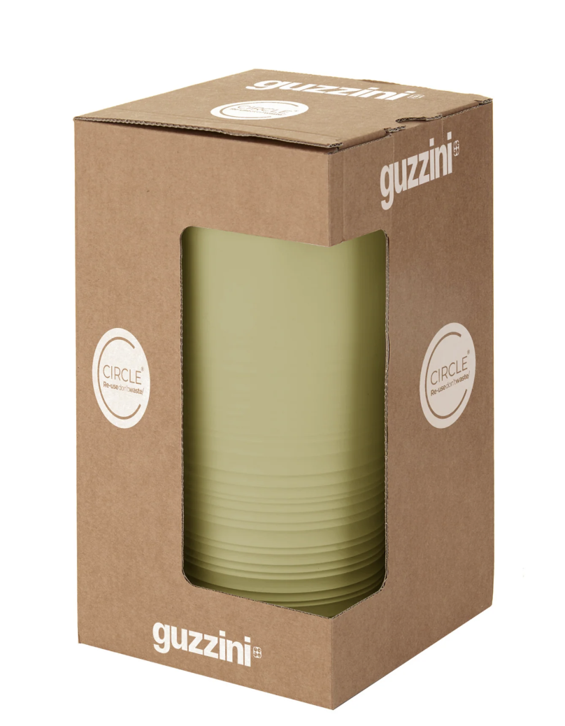 CARAFFA CON COPERCHIO VERDE LINEA TIERRA GUZZINI Materiale plastico riciclato post consumo 18,7x13,4xh26,9 cm - 1800cc LAVABILE IN LAVASTOVIGLIE - GUZ 181701257