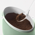BARTATTOLO CAFFE 250GR VERDE ACQUA GUZZINI 73002243 4x8,5xh14,5 cm - 700 cc LAVABILE IN LAVASTOVIGLIE - GUZ 273002243