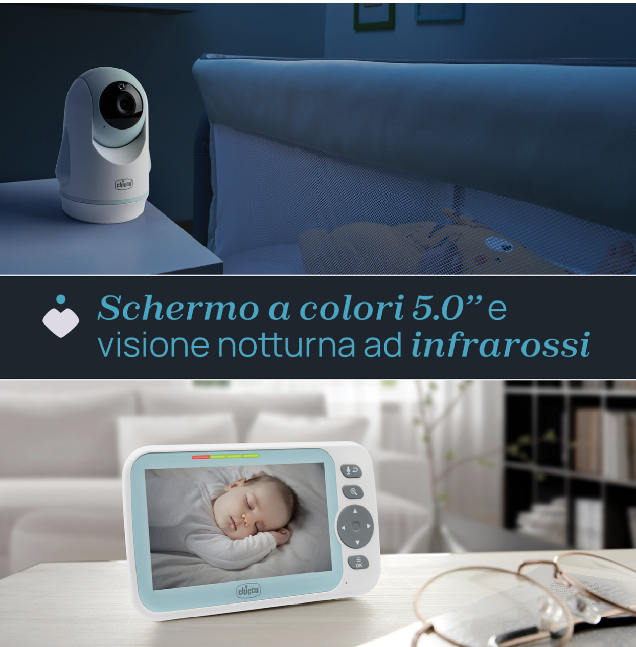 VIDEO BABY MONITOR EVOLUTION CHICCO - ARS VIDEO/BABY/MONITOR/E