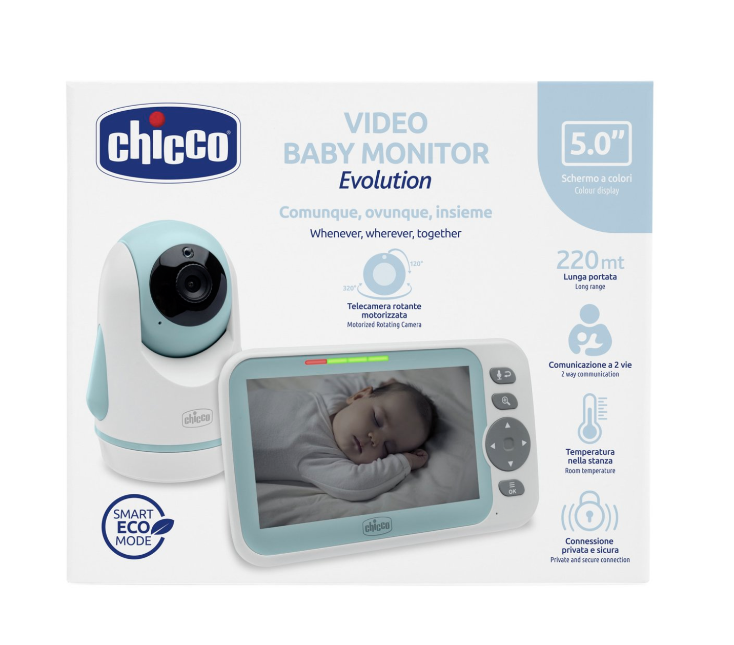 VIDEO BABY MONITOR EVOLUTION CHICCO - ARS VIDEO/BABY/MONITOR/E