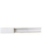 FAEG Canalina bianca 30x25 mm con coperchio a scatto FG18305, Fissaggio con viti, 1 Scomparto, PVC, 2 Metri (2 ML) - FAG FG18305