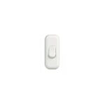 FAEG FG24105 Interruttore passafilo Bianco con morsetti a vite , 1P 2A, Per cavo 2x0.75, Realizzato in Termoplastica - FAG FG24105