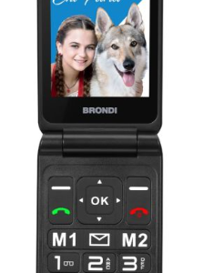 BRONDI TELEFONO AMICO SPECIALE NERO 4G - BRO AMICO/SPECIAL/4G/BK