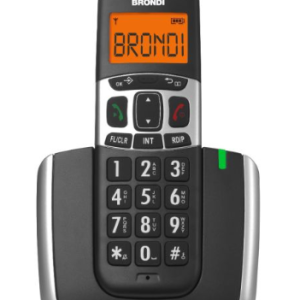 BRONDI BRAVO PLATINO TELEFONO CORDLESS - BRO BRAVO/PLATINUM/BK/SI