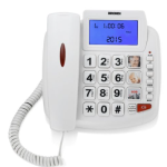 BRONDI TELEFONO BRAVO 90 BIANCO - BRO BRAVO/90/LCD/BIANCO