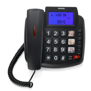 BRONDI TELEFONO BRAVO 90 NERO - BRO BRAVO/90/LCD/NERO