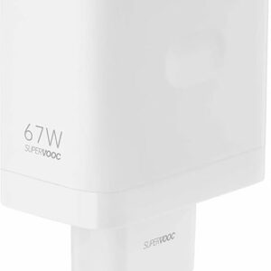 Adattatore di alimentazione realme SUPERVOOC 67W chager for realme 12 Pro+, 12 pro, 12+ 5G, 14 pro, 12x 5G, 12 5G, C75, C65, C67, C53, Note 60, Note 50, Porta USB di tipo A, Senza Cavo, Bianco - CMI REATC67W