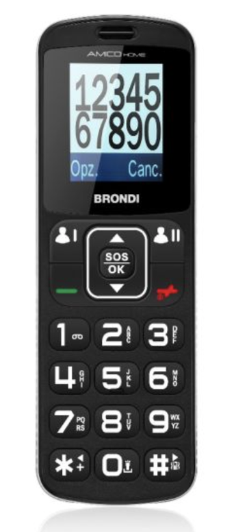 BRONDI CORDLESS AMICO HOME NERO - BRO AMICO/HOME/NERO