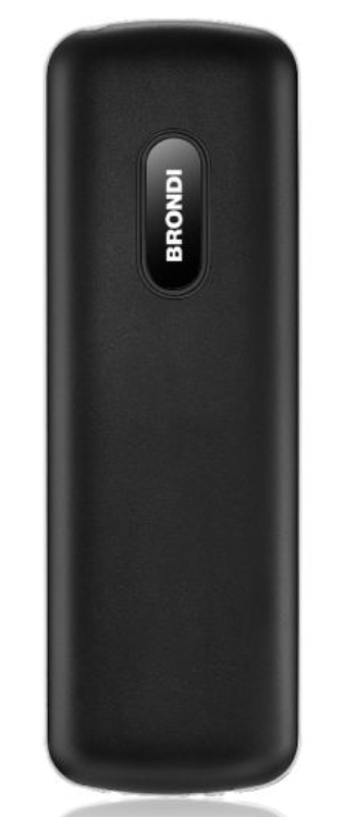 BRONDI CORDLESS AMICO HOME NERO - BRO AMICO/HOME/NERO