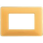 matix - placca 3p colors ambra - TIC AM4803CAB
