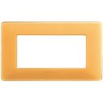 matix - placca 4p colors ambra - TIC AM4804CAB