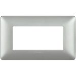 matix - placca 4p silver - TIC AM4804MSL