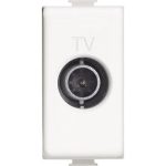 matix - presa tv passante 14db 1m bianco - TIC AM5202P14