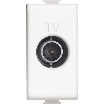 matix - presa tv passante 14db 1m bianco - TIC AM5202P14