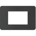 matixgo - placca 3p black nickel - TIC JA4803EN