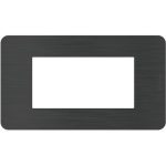 matixgo - placca 4p black nickel - TIC JA4804EN