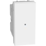 MATIX GO - PULSANTE 1P NO 10A 1M BIANCO - TIC JW4055