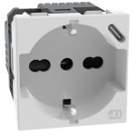 MATIXGO - PRESA ITA P40+USB 18W TIPOC BIANC - TIC JW4140A16USB