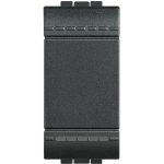 ll - pulsante 1p no 10a 1m antracite - TIC L4005N