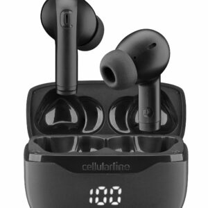 Auricolari TWS Bluetooth custodia di ricarica e display led - CMI BTKEYTWSW