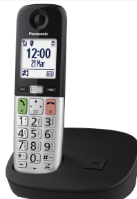 PANASONIC TELEFONO CORDLESS NERO KXTGU410EXB - PAN KXTGU410EXB