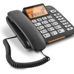 GIGASET TELEFONO FISSO NERO DL580 - SIS DL580/BK