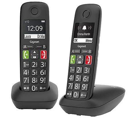 GIGASET CORDLESS DUO NERO E290/DUO - SIS E290/DUO
