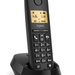 GIGASET CORDLESS NERO PURE 100 - SIS PURE/100/BK