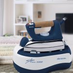 ARIETE 6267 FERRO DA STIRO CON CALDAIA DELONGHI STIROMATIC 2200 WHI/BL BIANCO E BLU - AR2 6257