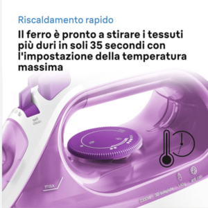DELONGHI SI3030PU FERRO A VAPORE TEXSTYLE 3 - DEL SI3030PU