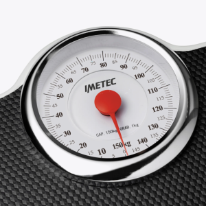 IMETEC 5827 PESAPERSONE PRO 24 MAX 150KG SENZA BATTERIE CON ANTISCIVOLO DALLA CHIARA LETTURA - IME 5827