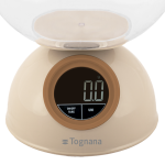 BILANCIA DA CUCINA CON CIOTOLA TOGNANA D2DBL51IRCH CON DISPLAY DIGITALE FINO A 5KG - TOG D2DBL51IRCH
